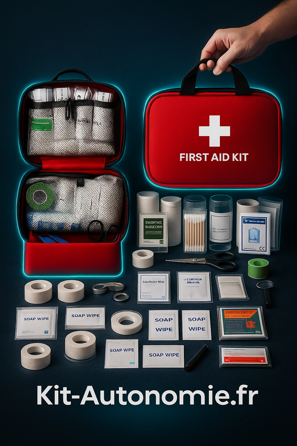 Trousse de Secours Complète: Premiers Soins & Urgences