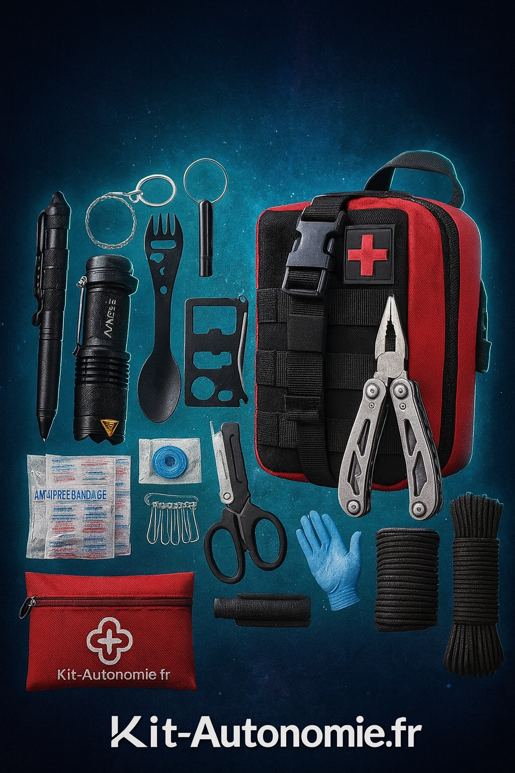 Kit d’Urgence Complet 72h: Sécurité, Autonomie & Outdoor